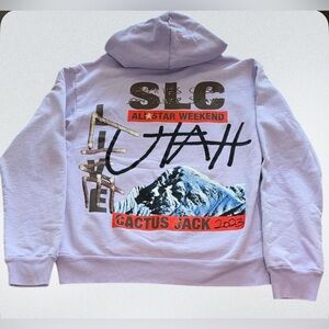 Cactus Jack Tour Hoodie Utah All Star Weekend 2023 NEW Travis Scott Size XL/SM